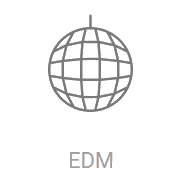 Радио Record EDM логотип
