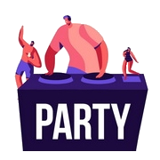 Радио ХИТ FM Party логотип