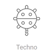 Радио Record Techno логотип